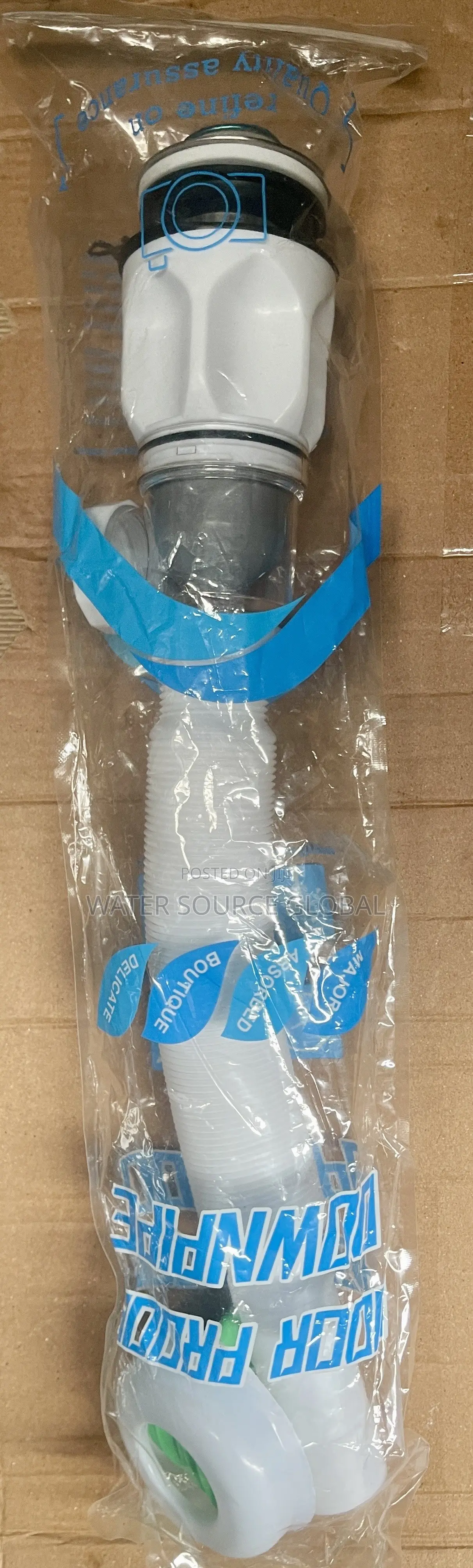 Non Return Valve Magic Waste With a Pop-Up Mechanism