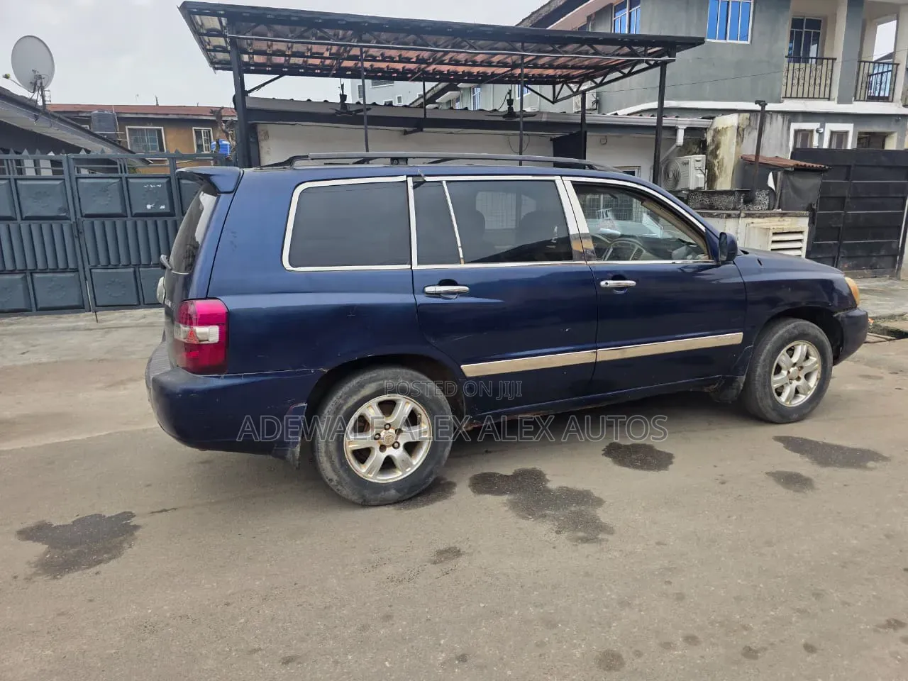 Toyota Highlander 2004 Blue