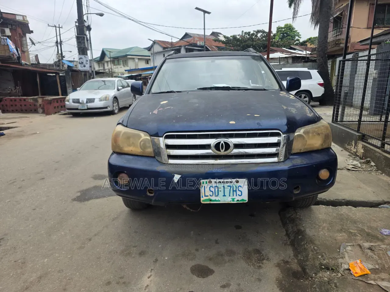Toyota Highlander 2004 Blue