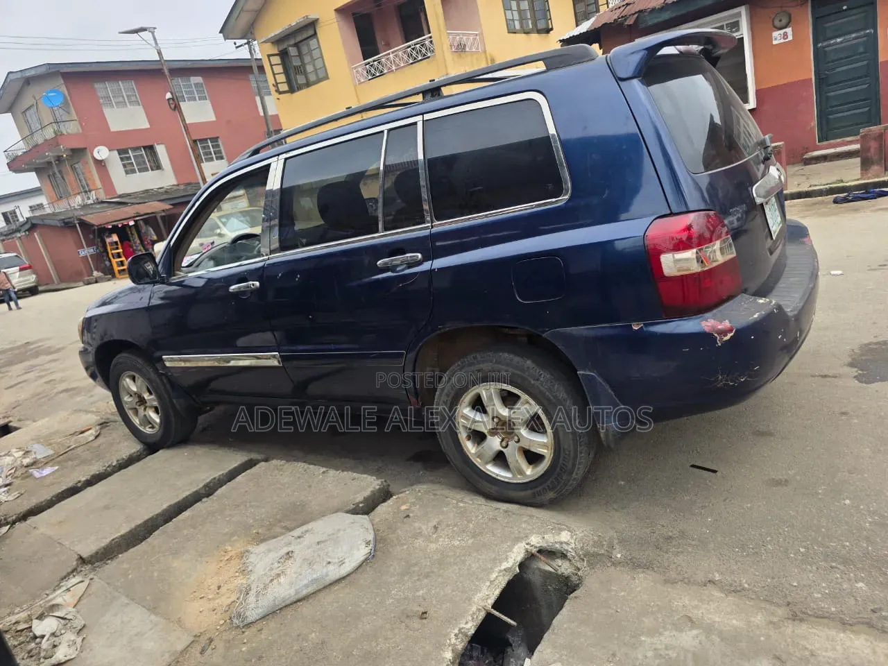 Toyota Highlander 2004 Blue