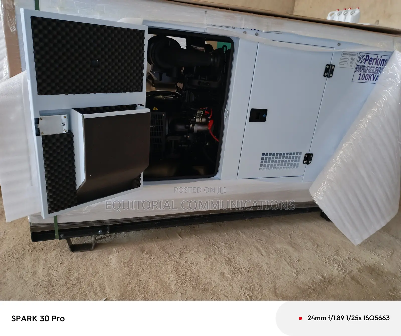 Perkins 100kVA Outdoor Soundproof Generator