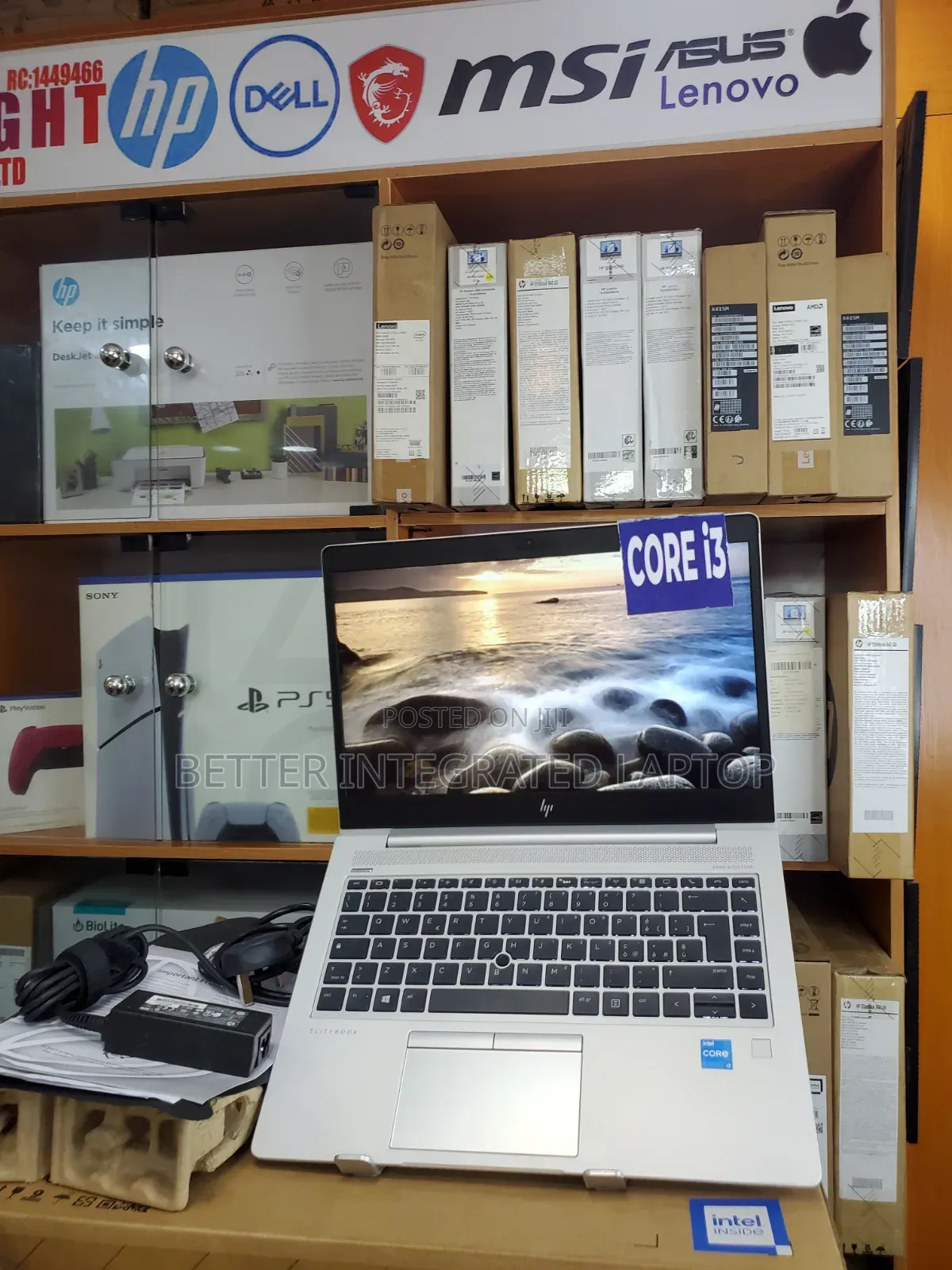 New Laptop HP EliteBook 8470W 4GB Intel Core i3 SSD 512GB