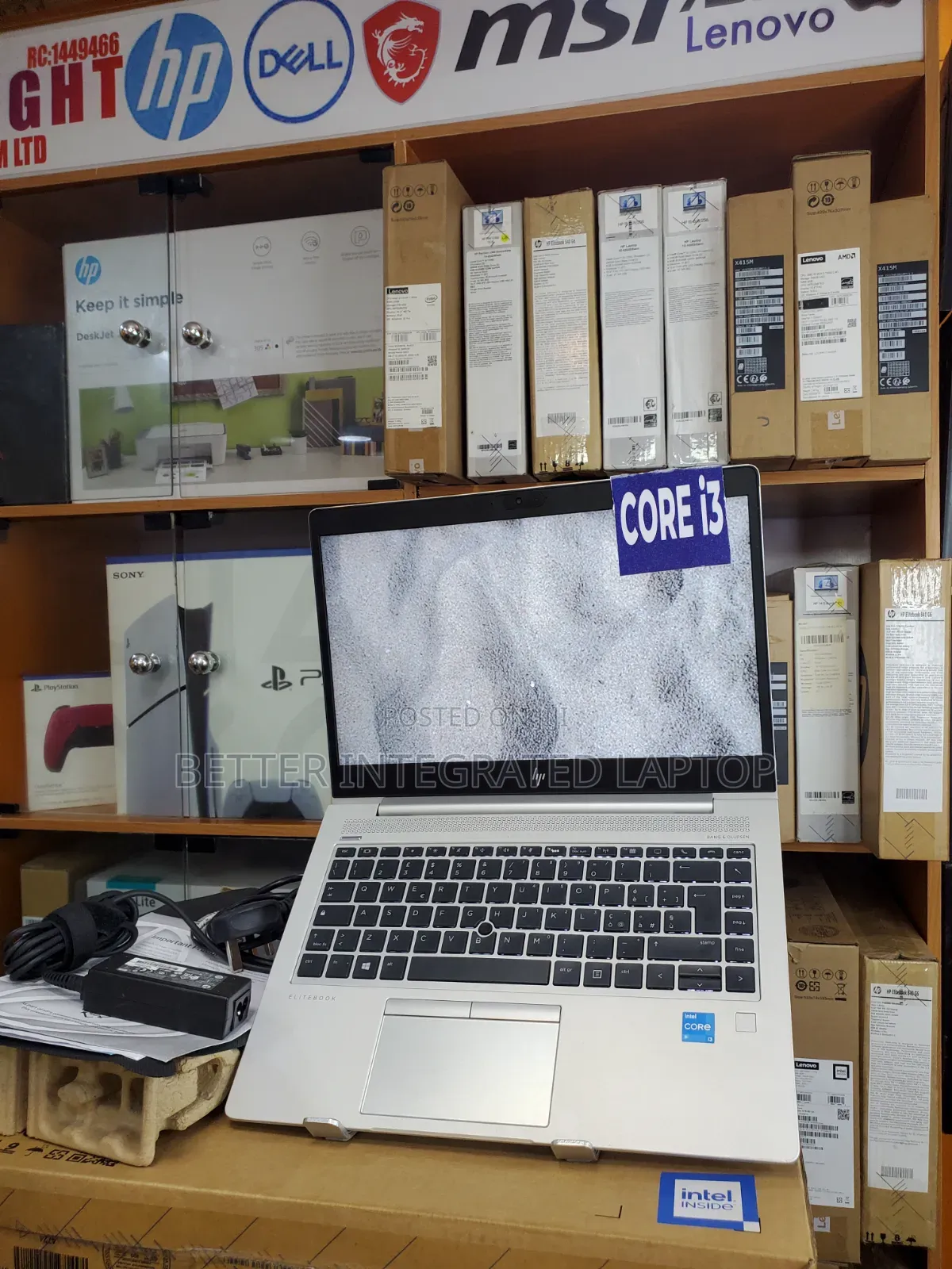 New Laptop HP EliteBook 8470W 4GB Intel Core i3 SSD 512GB