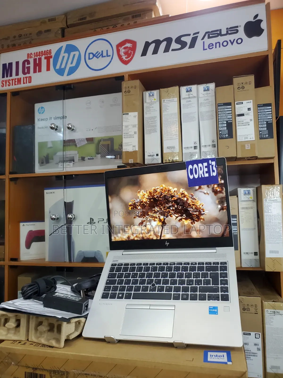 New Laptop HP EliteBook 8470W 8GB Intel Core i3 SSD 512GB