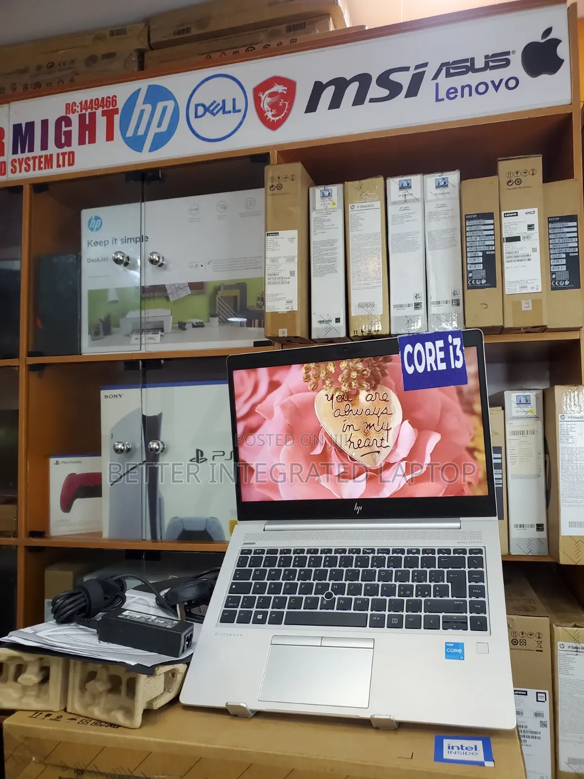 New Laptop HP EliteBook 8470W 16GB Intel Core i3 SSD 512GB