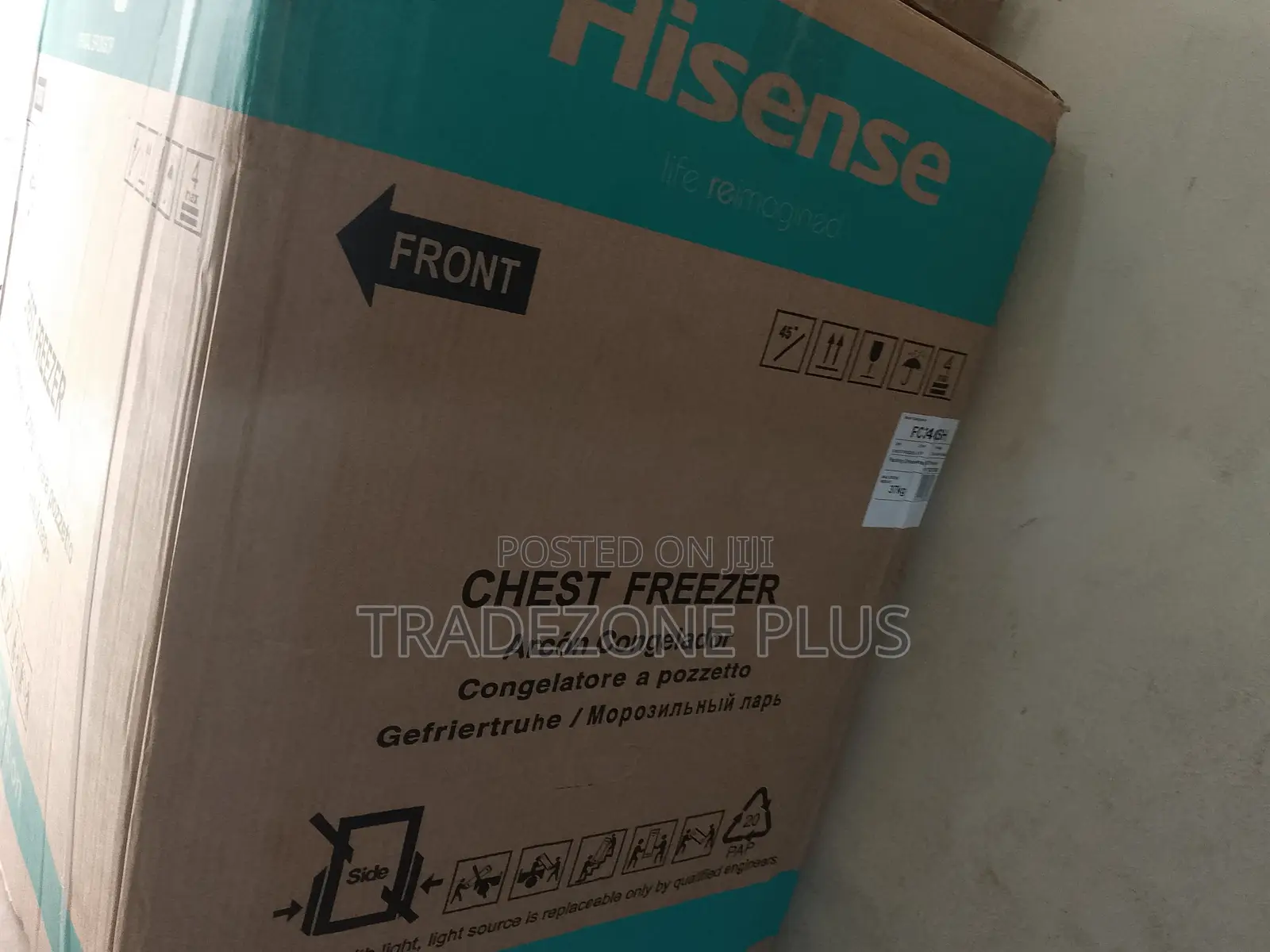 FC340SH Chest Freezer – Ideal for Home, Shop Restaurant