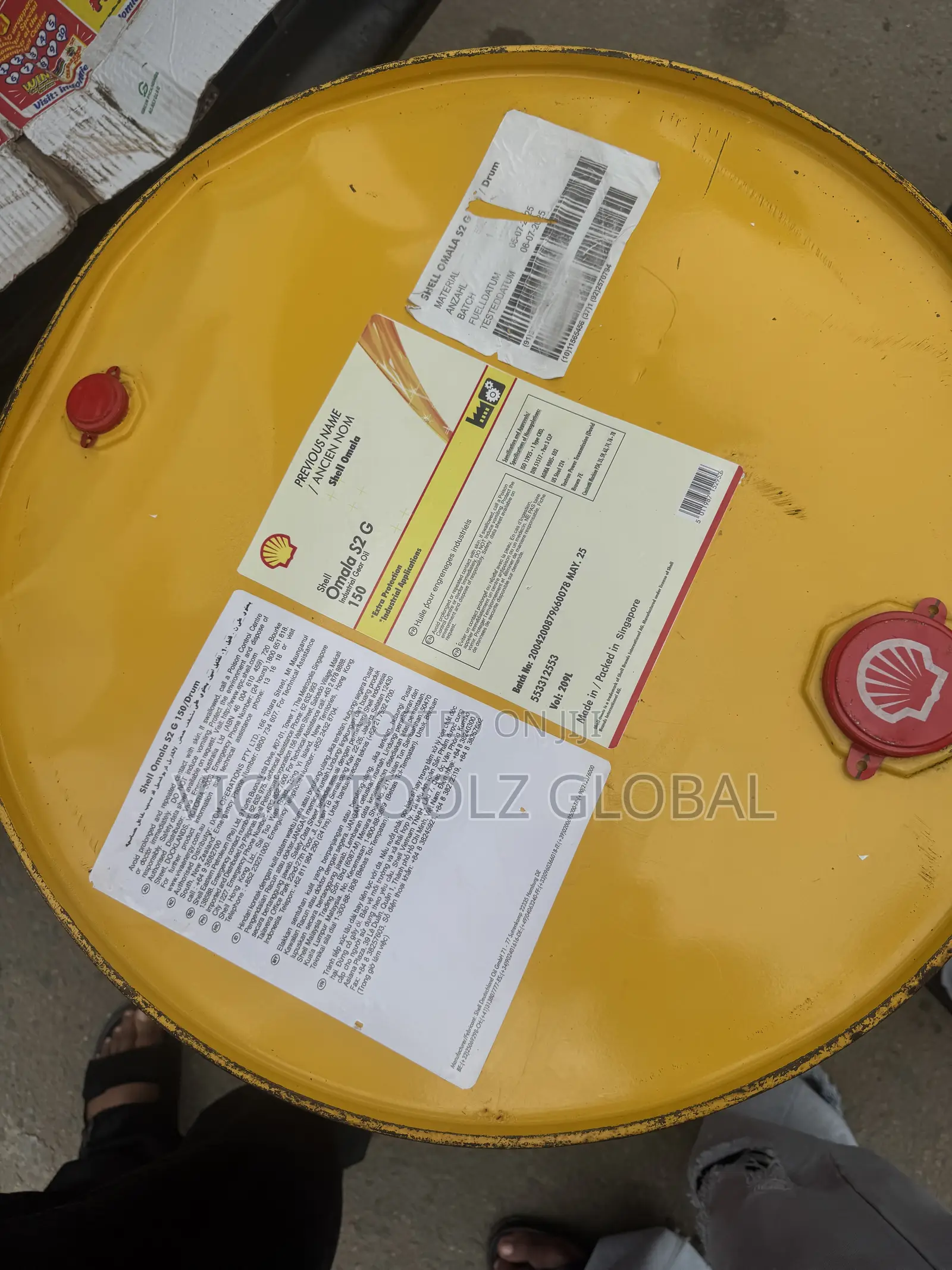 Shell Omala S2 G 150 // 68 Industrial Gear Oil Drum