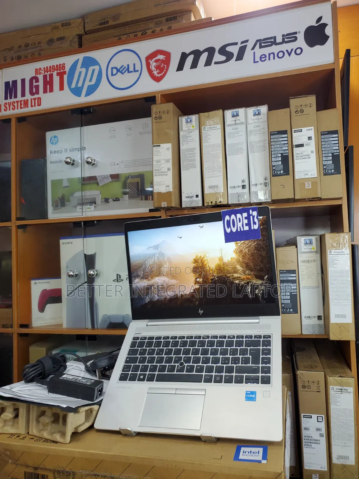 New Laptop HP EliteBook 850 4GB Intel Core i3 SSD 256GB