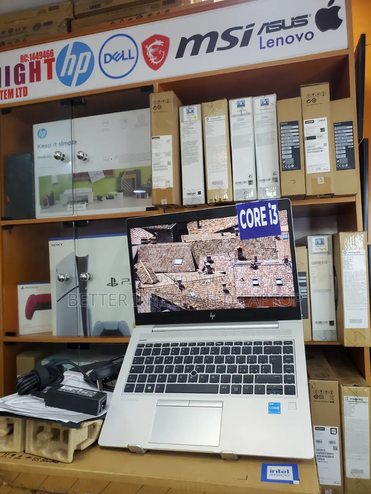 New Laptop HP EliteBook 850 4GB Intel Core i3 SSD 256GB