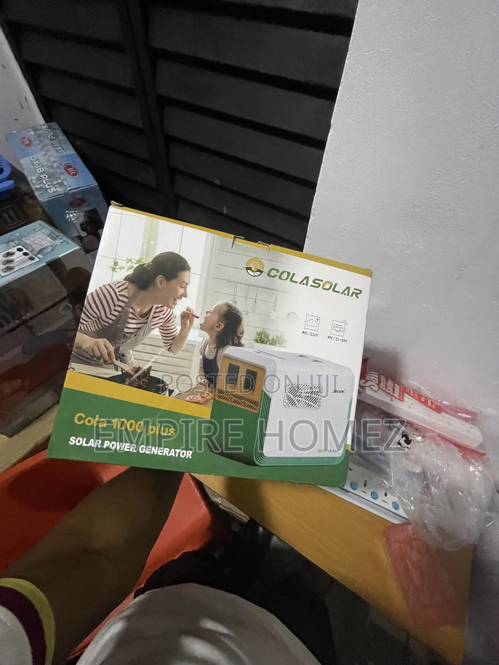 Cola 1000 Plus Solar Power Generator