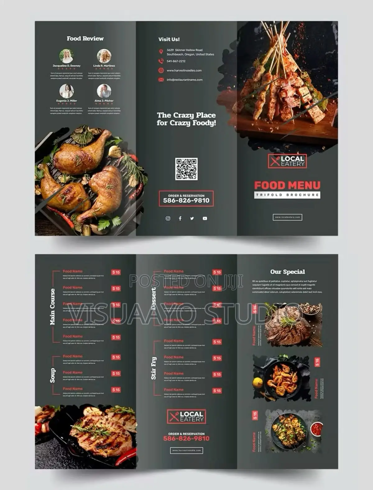 Trifold Brochure Printing in Nigeria | Custom Business Brochures