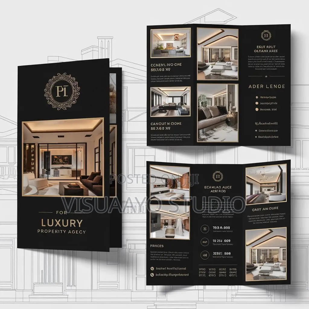 Trifold Brochure Printing in Nigeria | Custom Business Brochures