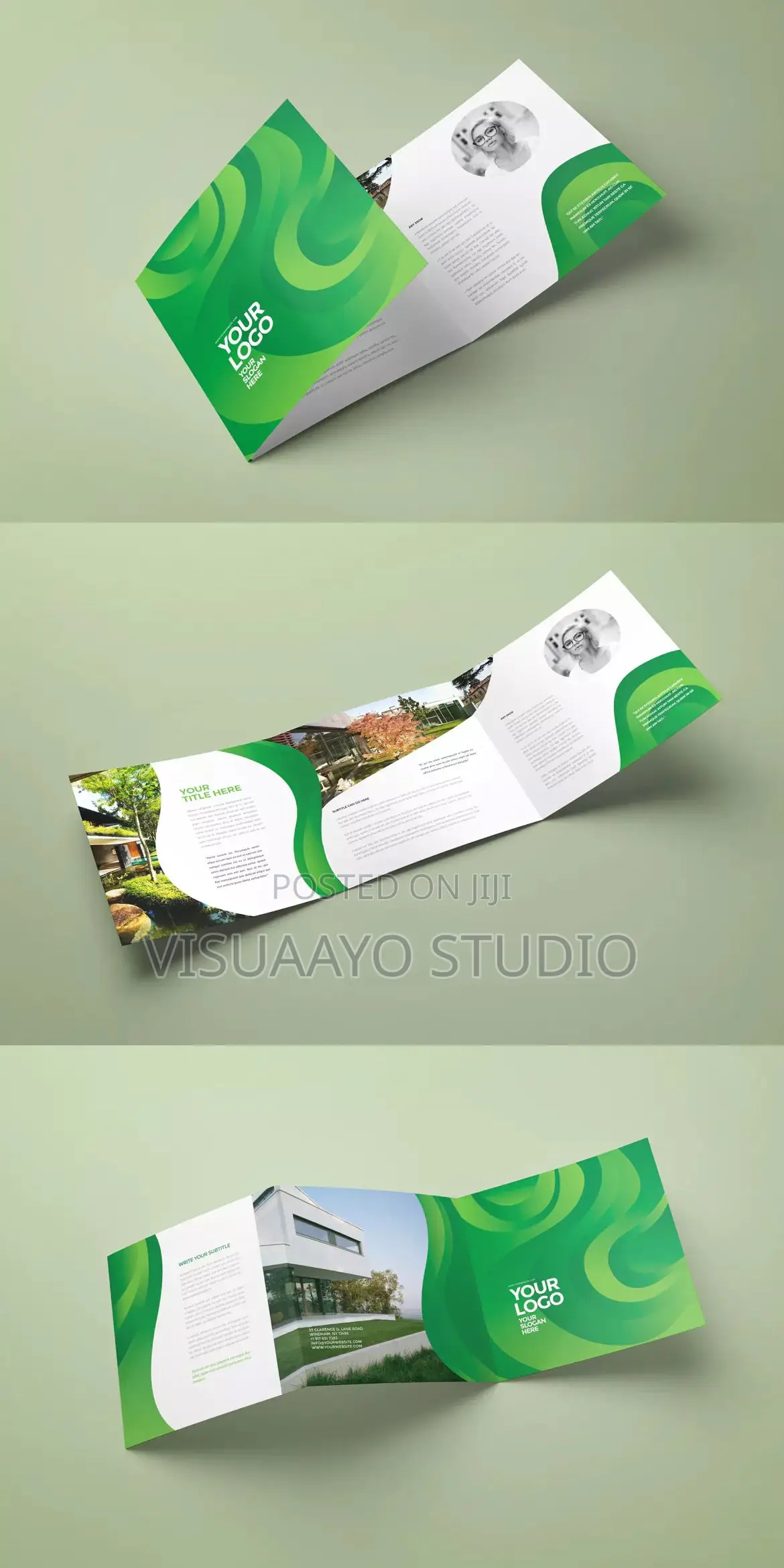 Trifold Brochure Printing in Nigeria | Custom Business Brochures