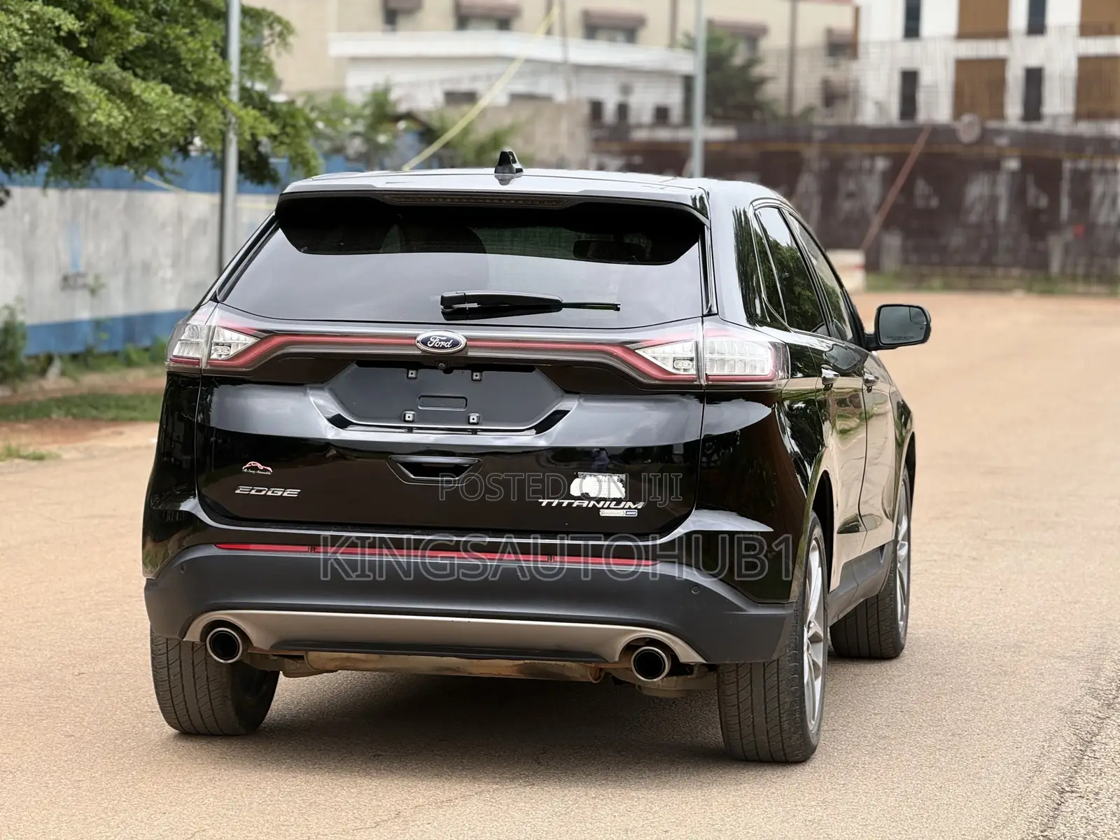 Ford Edge Titanium 4dr AWD (2.0L 4cyl 6A) 2016 Black