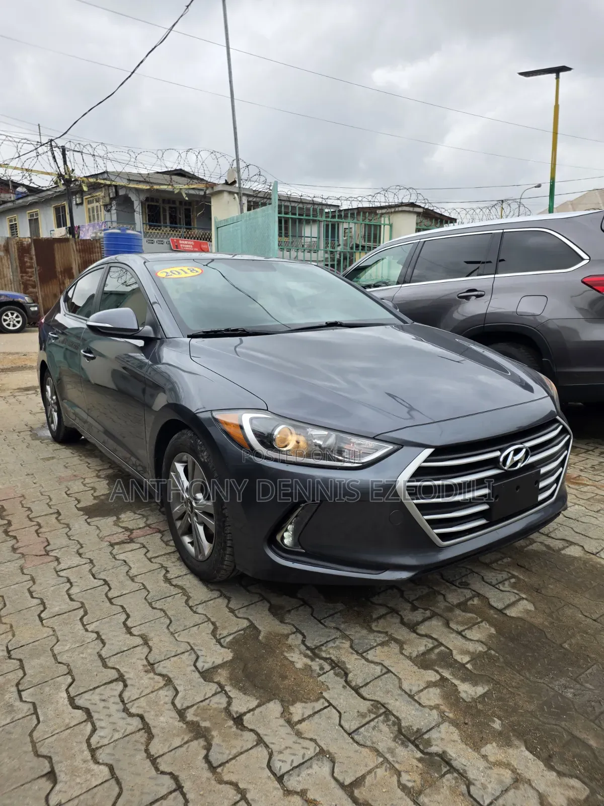 Hyundai Elantra Value Edition 2018 Gray