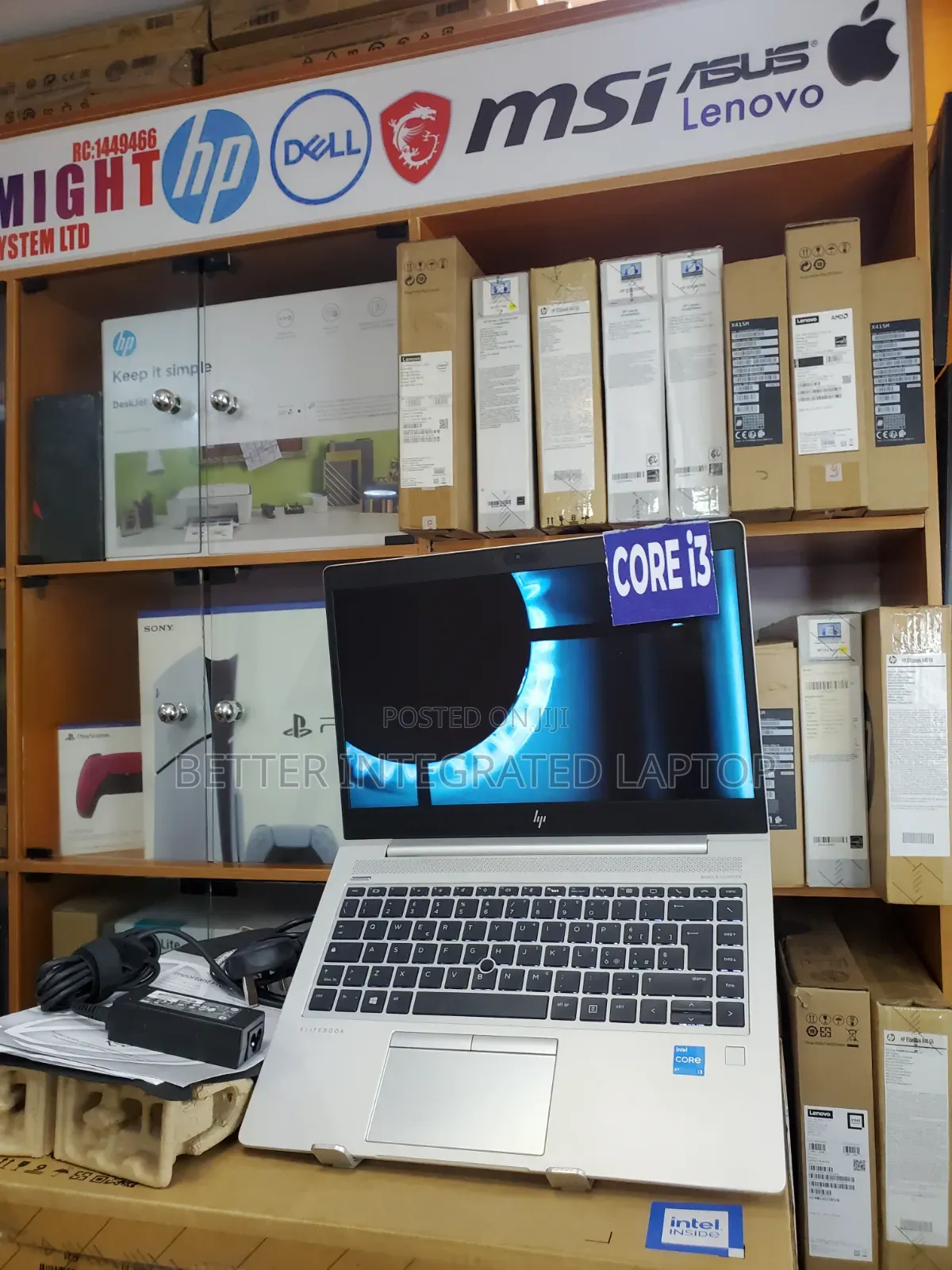 New Laptop HP EliteBook 850 8GB Intel Core i3 SSD 256GB