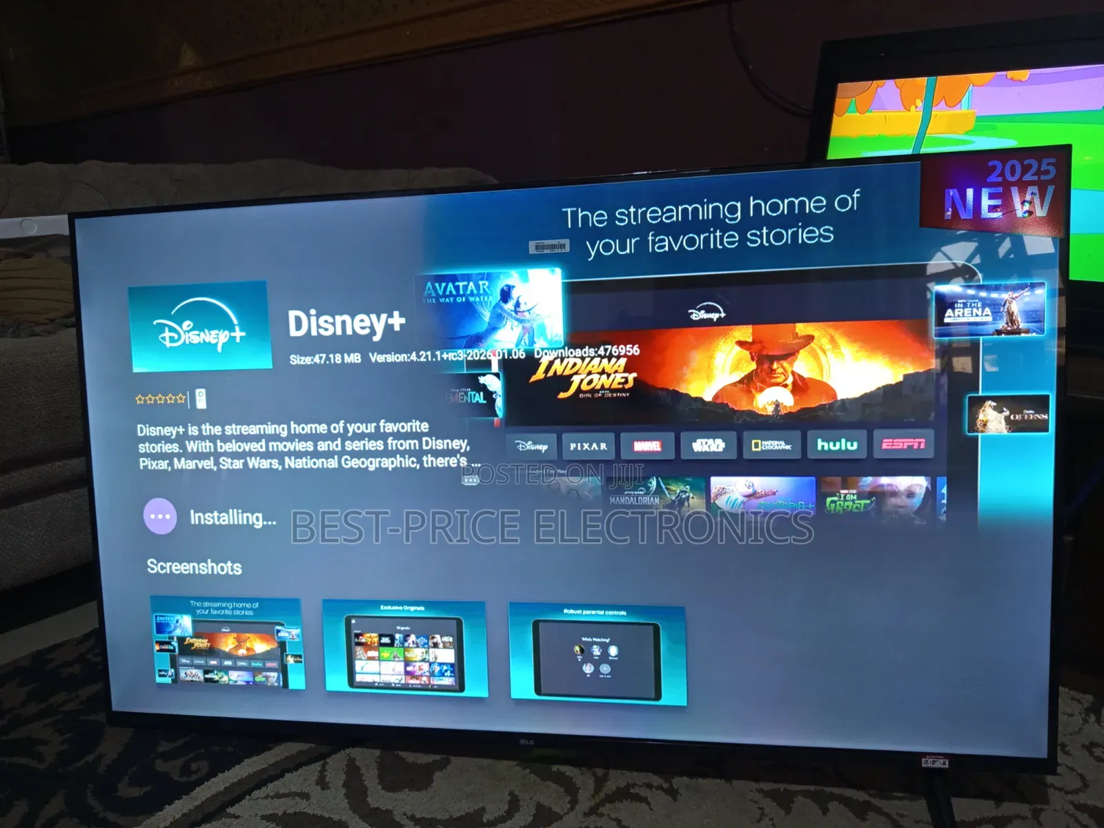 LG Smart TV 50inches With YouTube Netflix Bluetooth WiFi