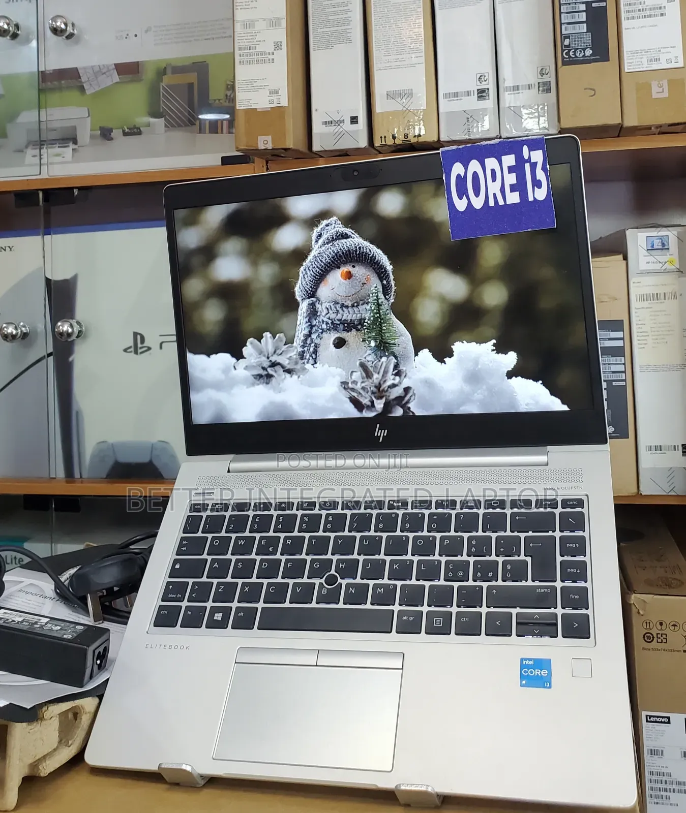 New Laptop HP EliteBook 850 8GB Intel Core i3 SSD 256GB