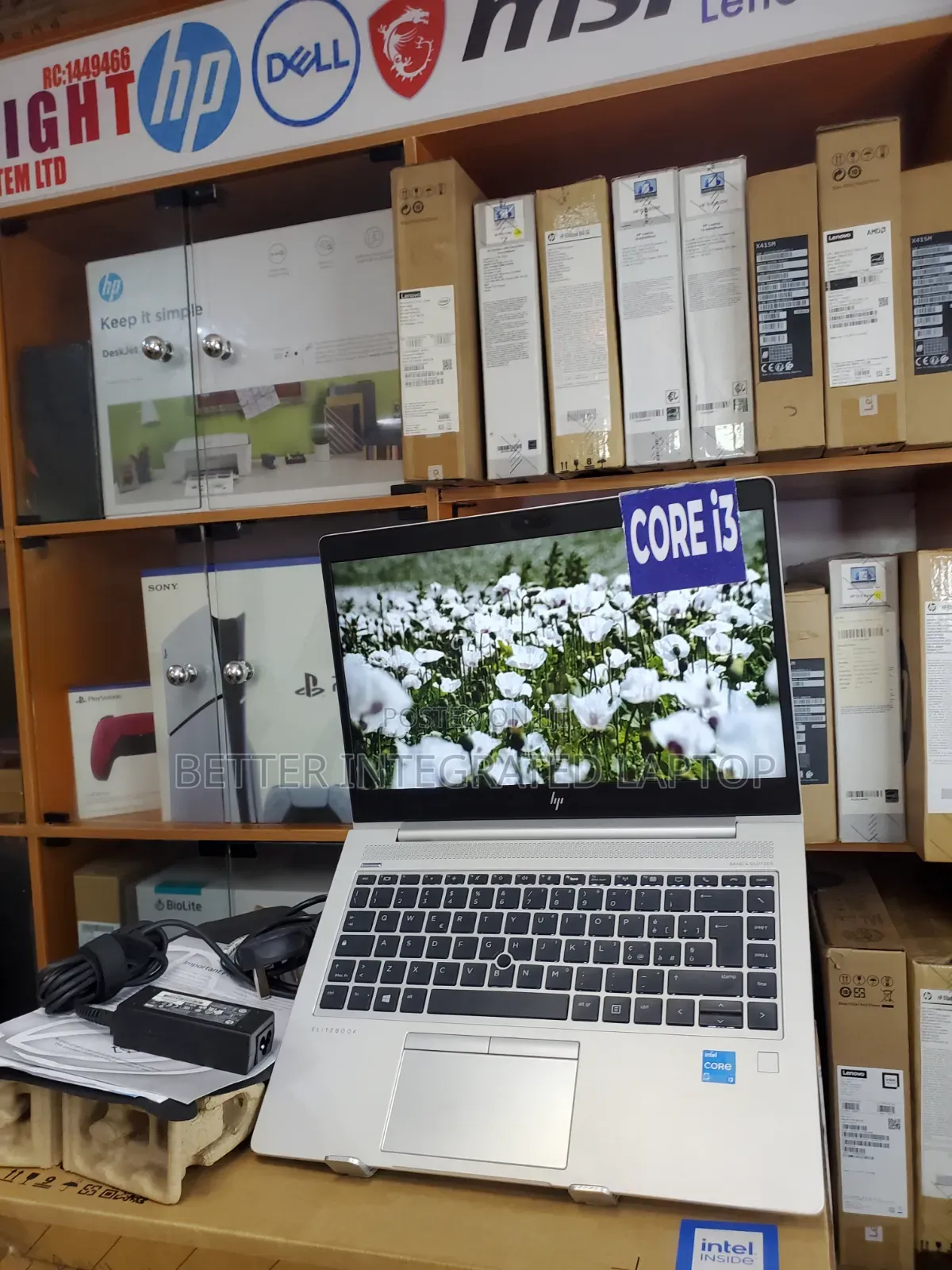 New Laptop HP EliteBook 850 12GB Intel Core i3 SSD 256GB