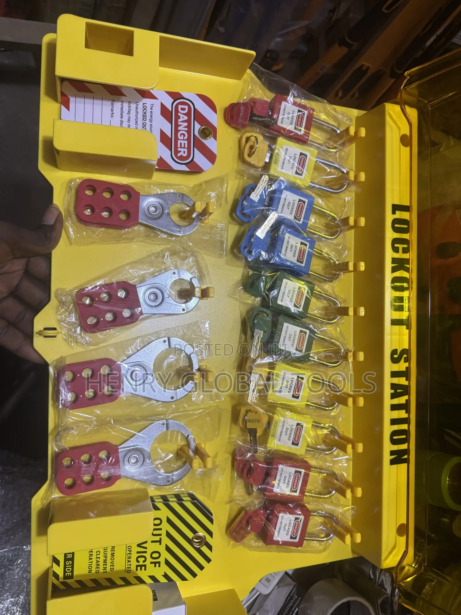 Safety Lotto Lockout Safety Padlock Set