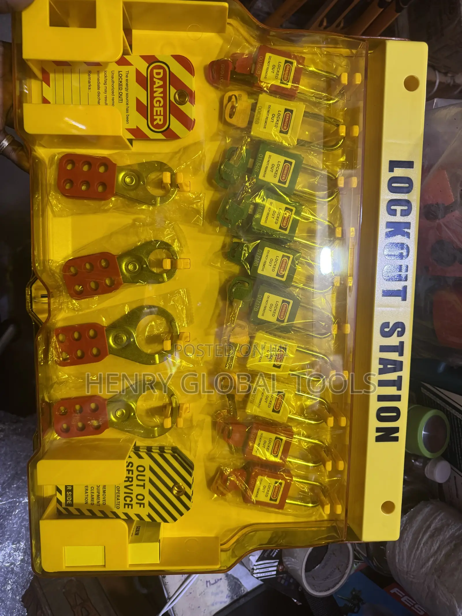 Safety Lotto Lockout Safety Padlock Set
