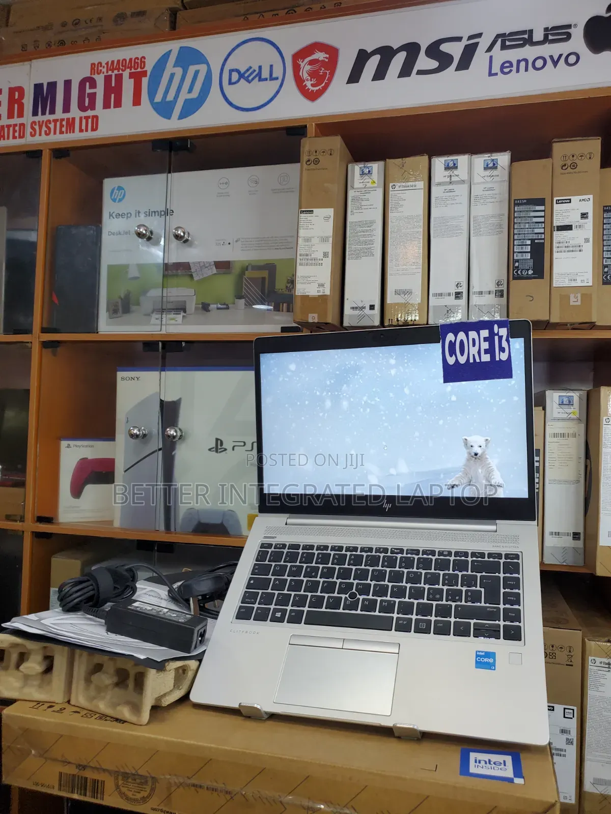 New Laptop HP EliteBook 850 4GB Intel Core i3 SSD 512GB