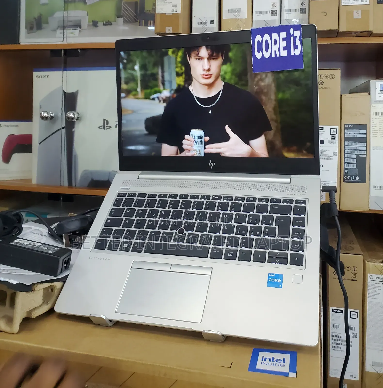 New Laptop HP EliteBook 850 4GB Intel Core i3 SSD 512GB
