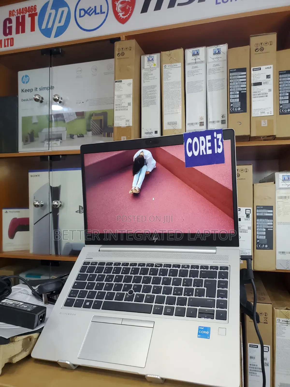 New Laptop HP EliteBook 850 8GB Intel Core i3 SSD 512GB