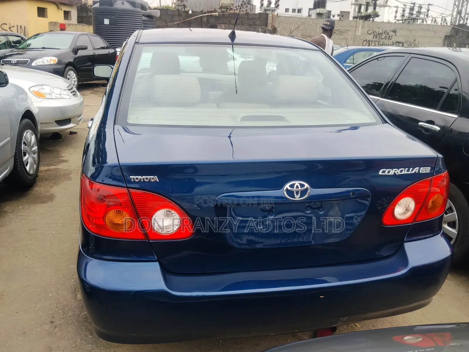 Toyota Corolla 2004 Blue