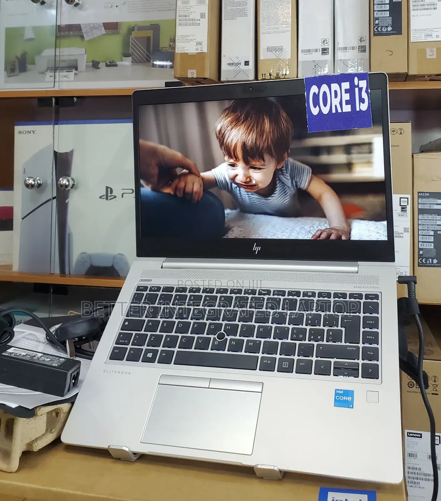 New Laptop HP EliteBook 850 8GB Intel Core i3 SSD 512GB
