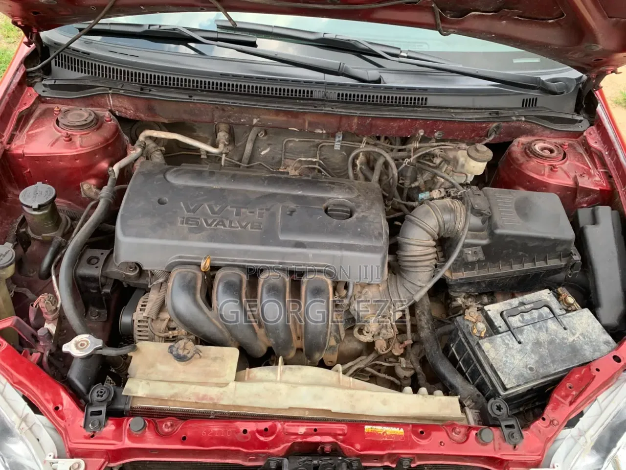 Toyota Corolla 2004 Red