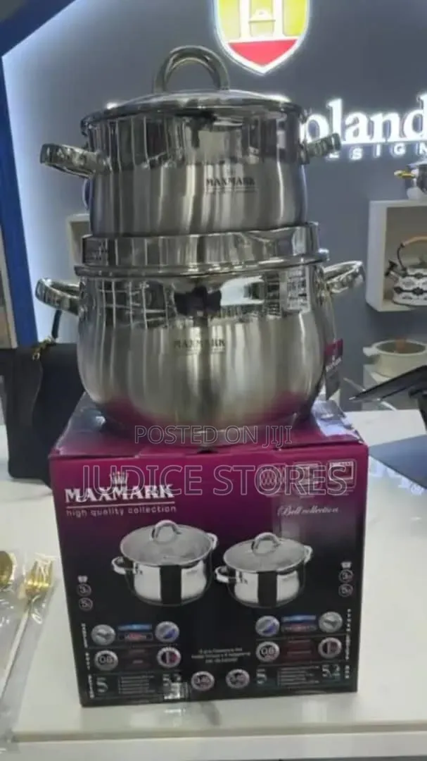 2 Set of Stainless Pot