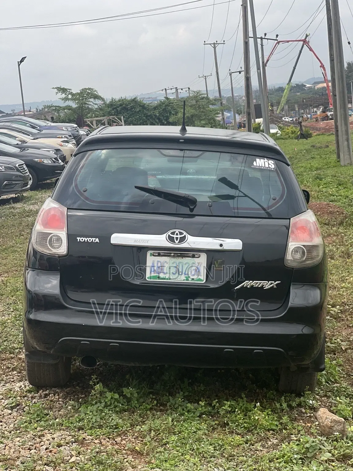 Toyota Matrix 2005 Black
