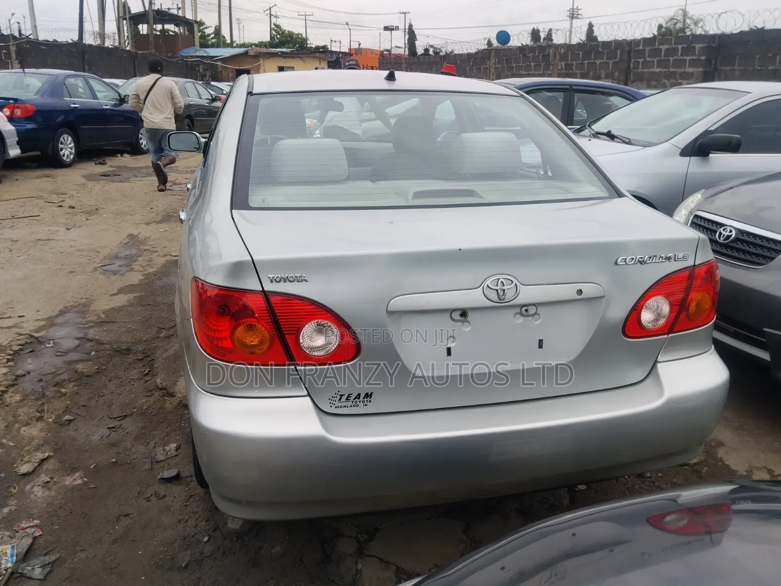 Toyota Corolla 2004 Silver