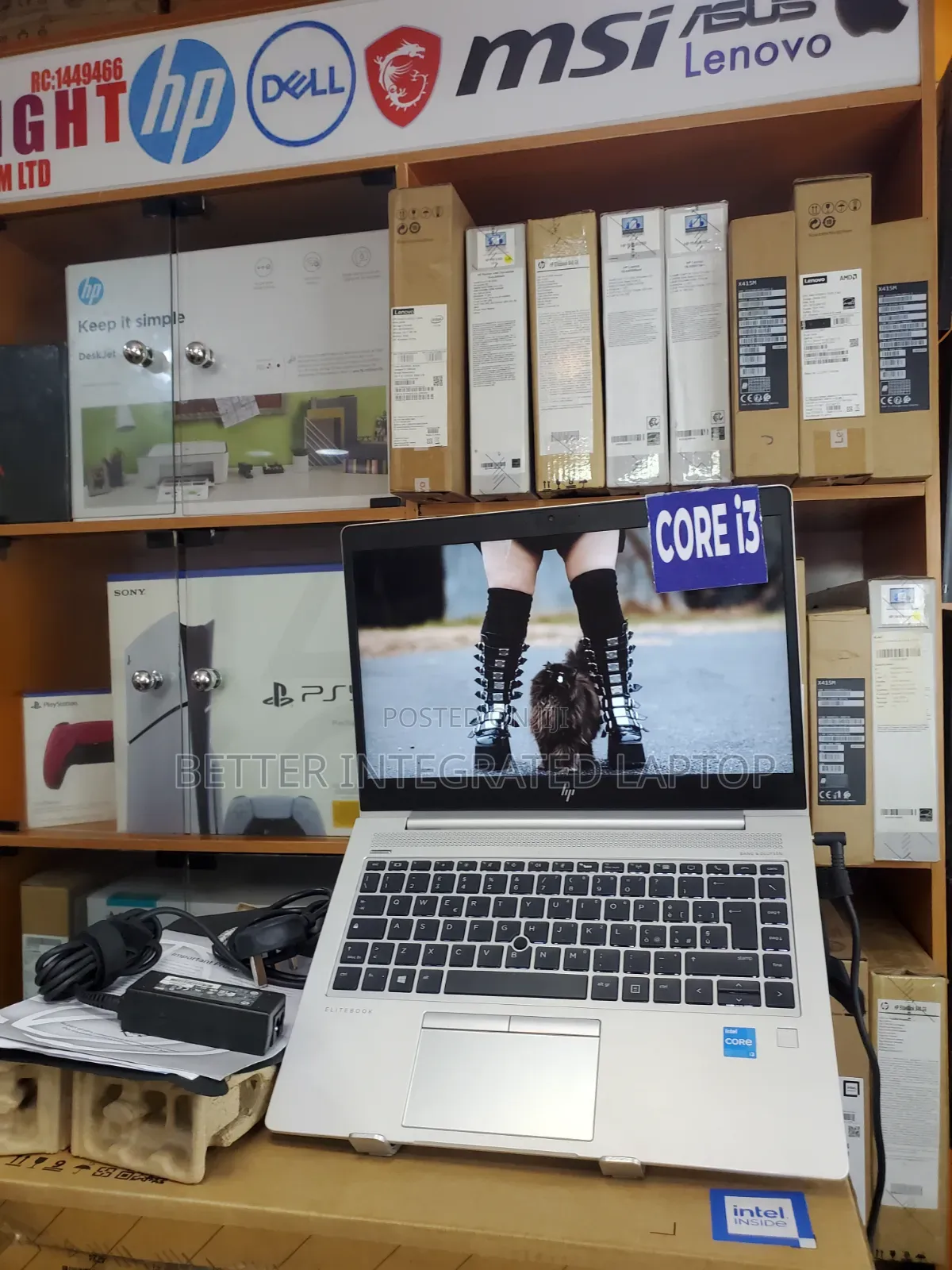 New Laptop HP EliteBook 850 16GB Intel Core i3 SSD 512GB