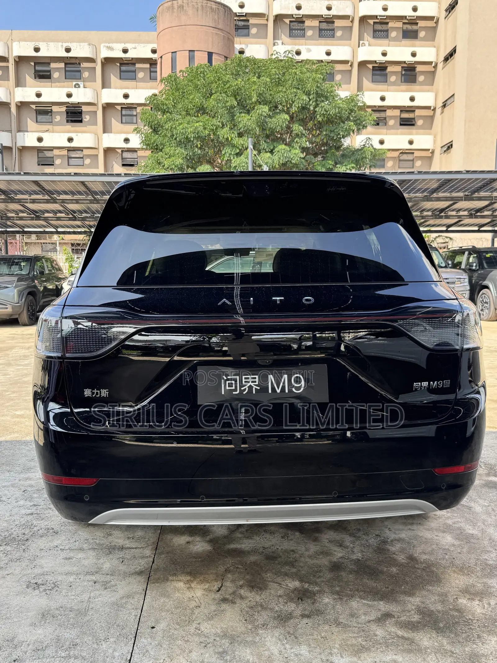 New AITO M9 100kWh EV AWD 2025 Black