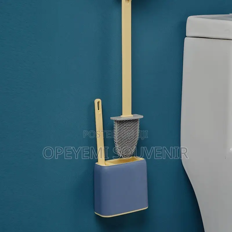 2 in 1 Punch-Free Wall-Mounted Toilet Brush