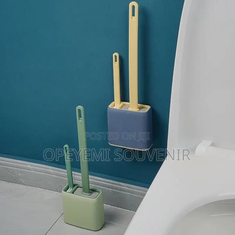 2 in 1 Punch-Free Wall-Mounted Toilet Brush