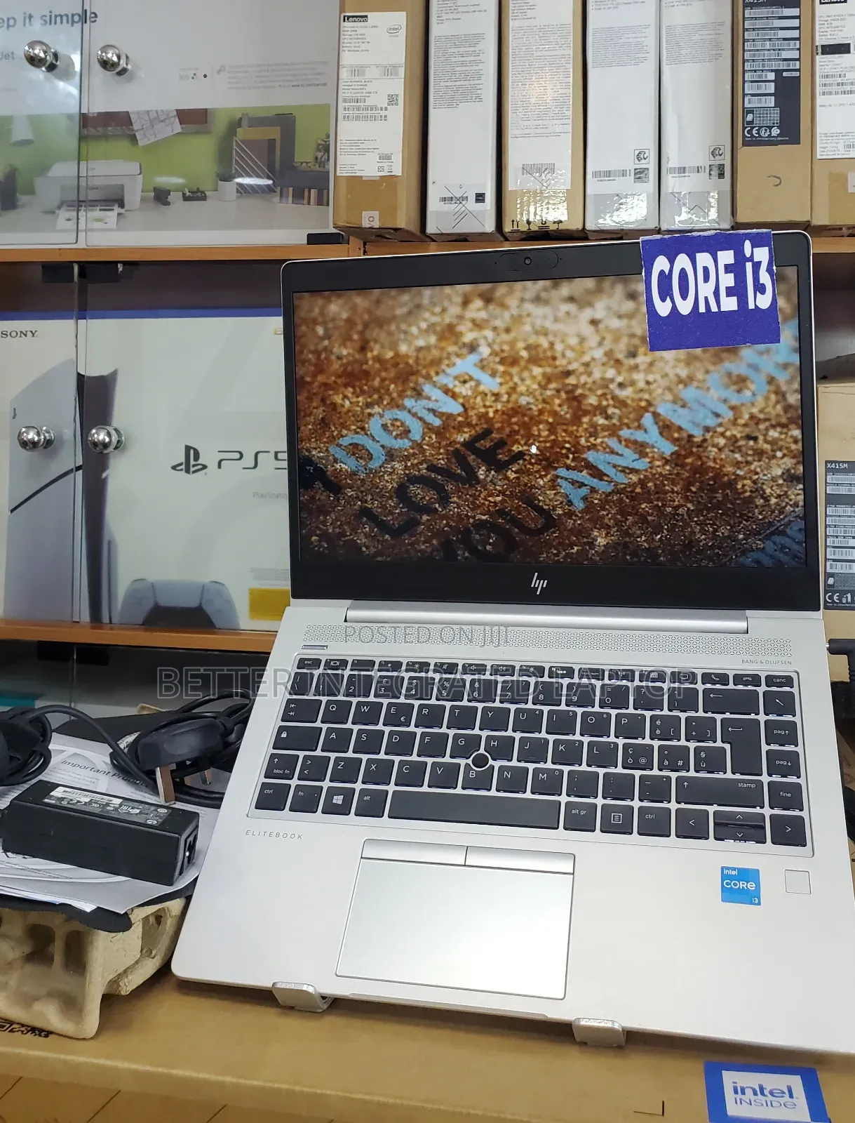 New Laptop HP EliteBook 850 G2 8GB Intel Core i3 SSD 256GB
