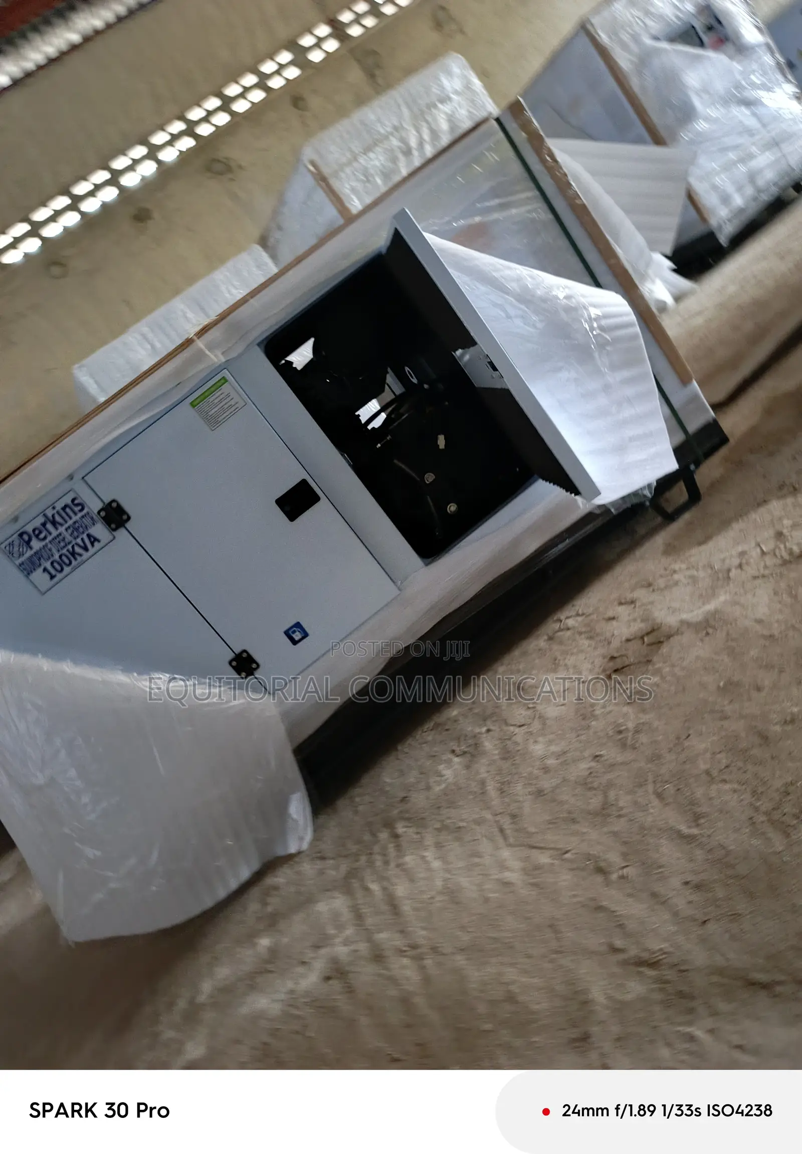 Perkins 100kVA Premium Soundproof Genset