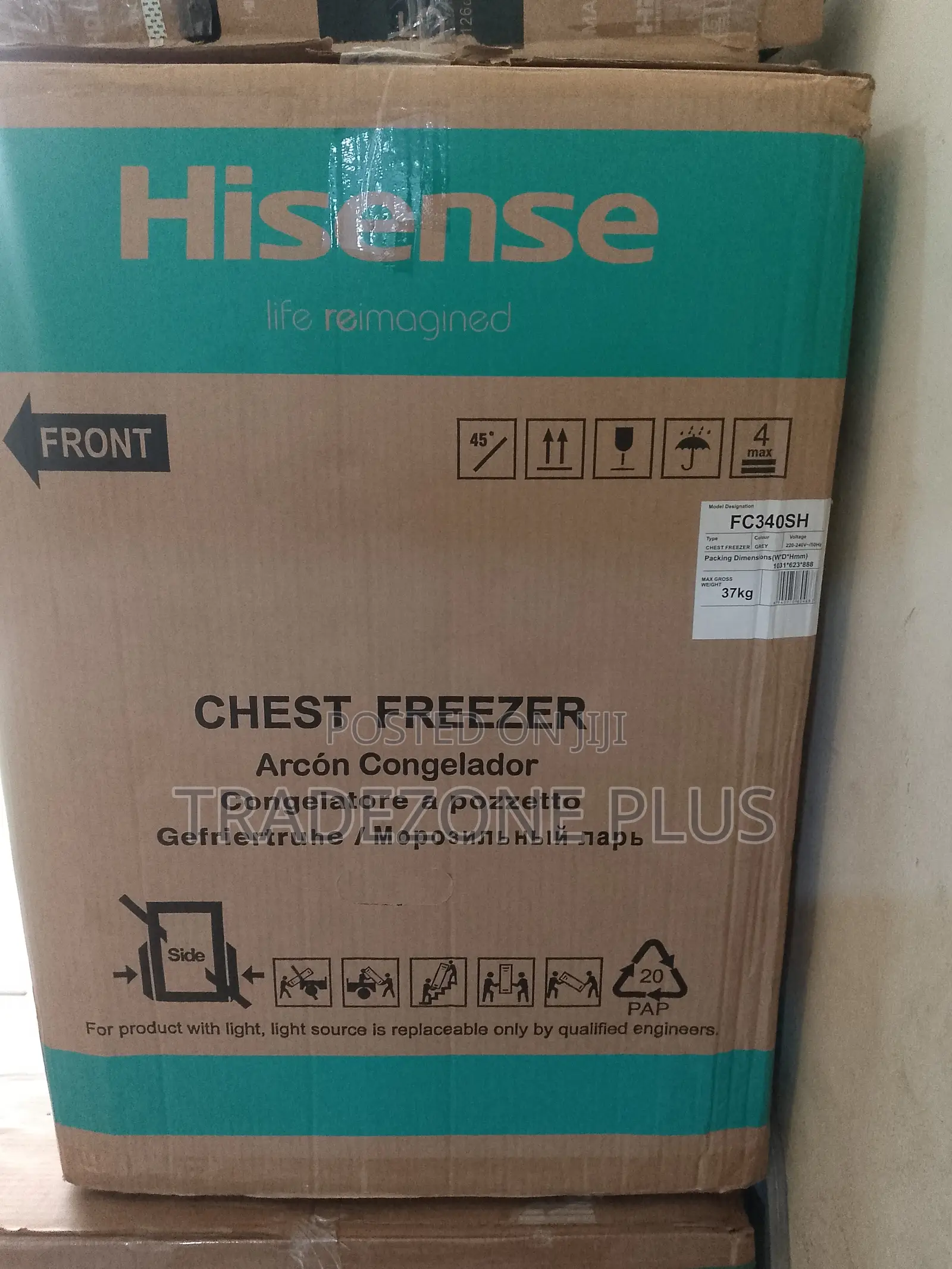 Hisense FC340SH Chest Freezer – Strong Performance Ample Storage