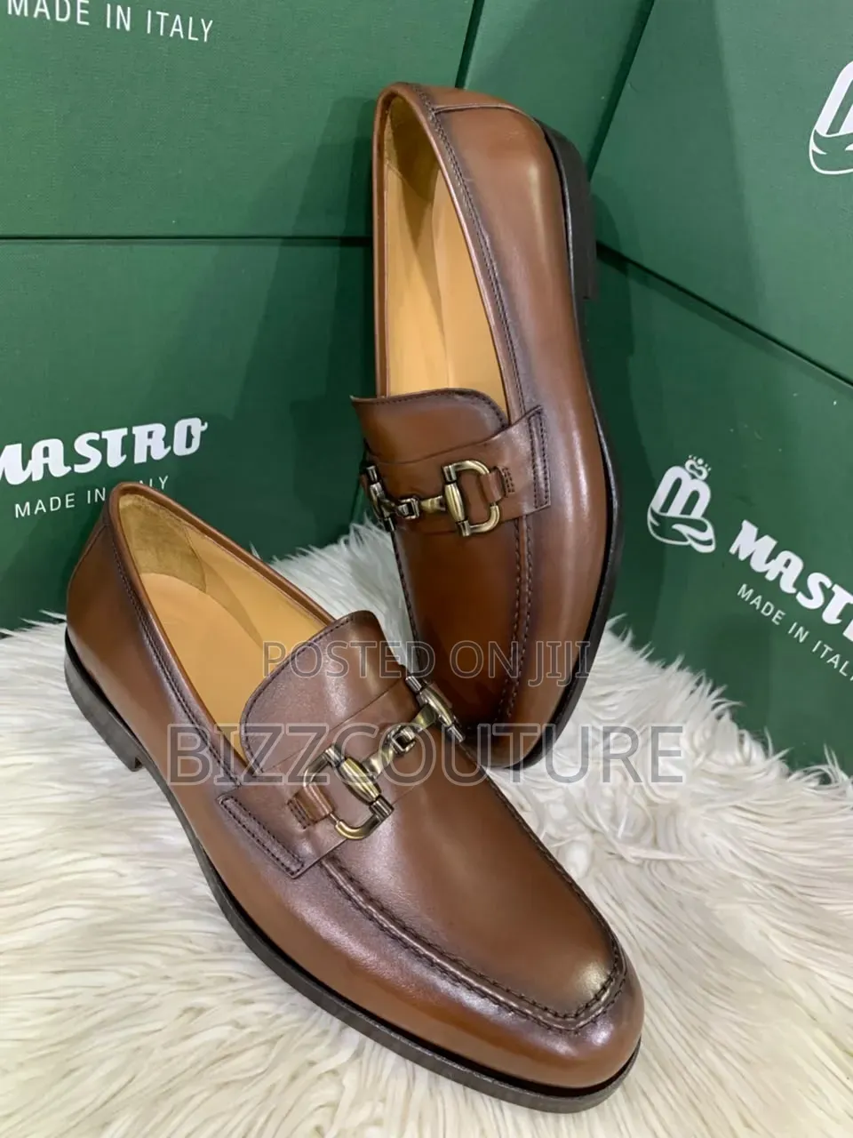 Original Italian Mastro Men's Loafers 100% Authentic Guaranteed