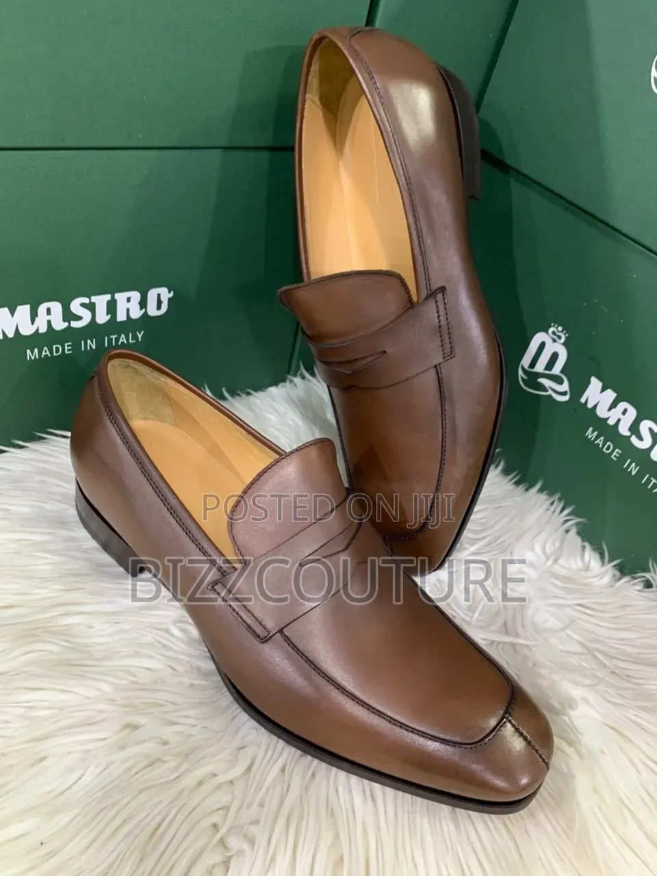 Original Italian Mastro Men's Loafers 100% Authentic Guaranteed