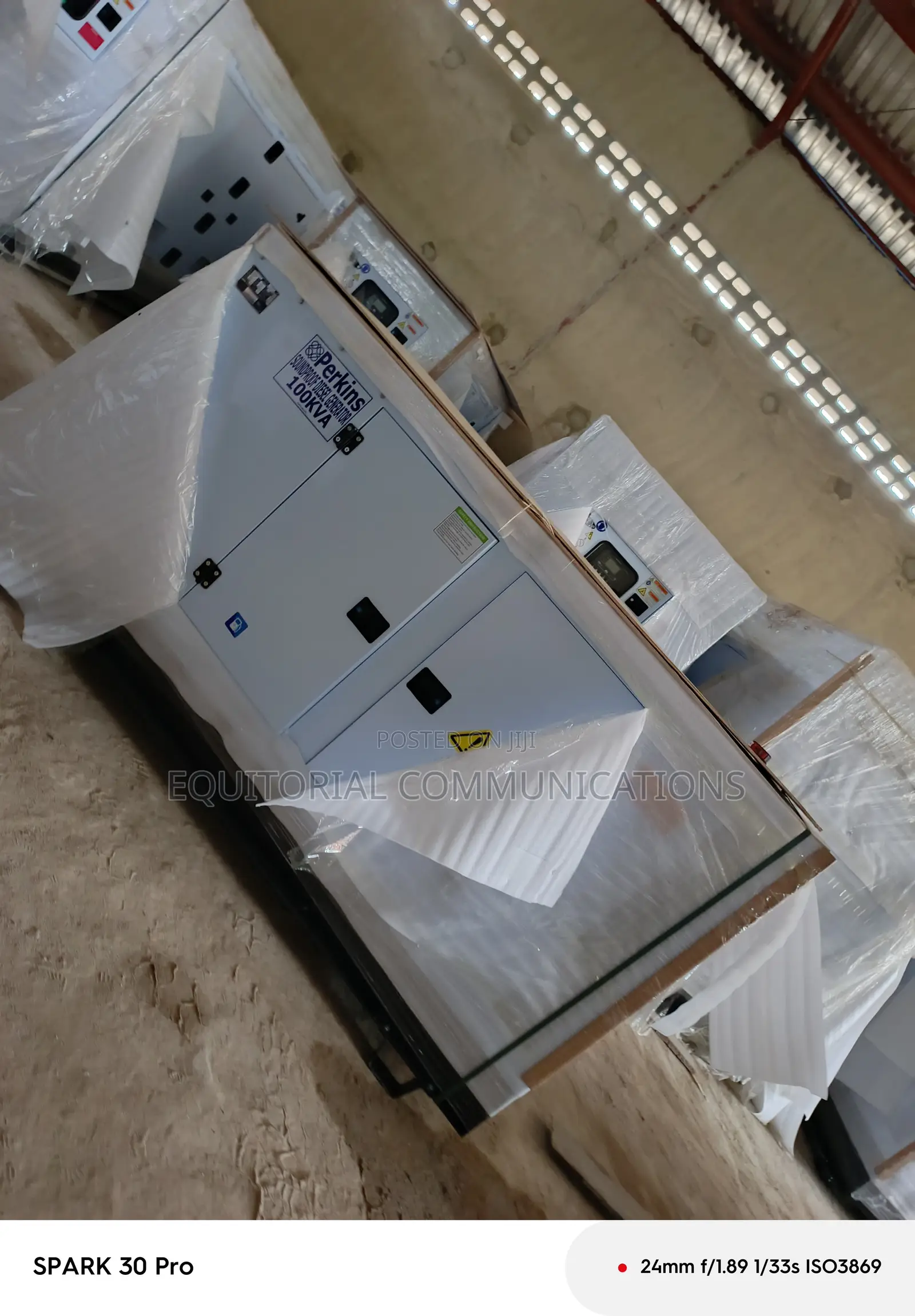Perkins 100kVA Soundproof Diesel Generator – Built to Perform