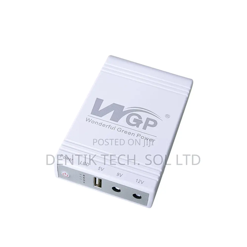 WGP 10400mah Mini Portable Ups USB 5v 9v 12v Dc Mini Ups