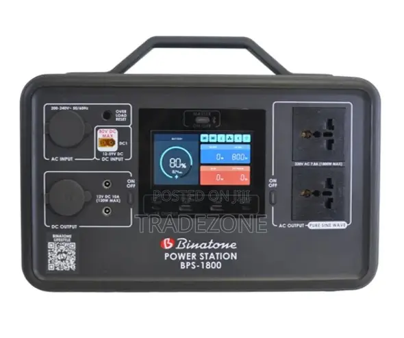 Binatone 1,030Wh Portable Power Station | BPS-1800