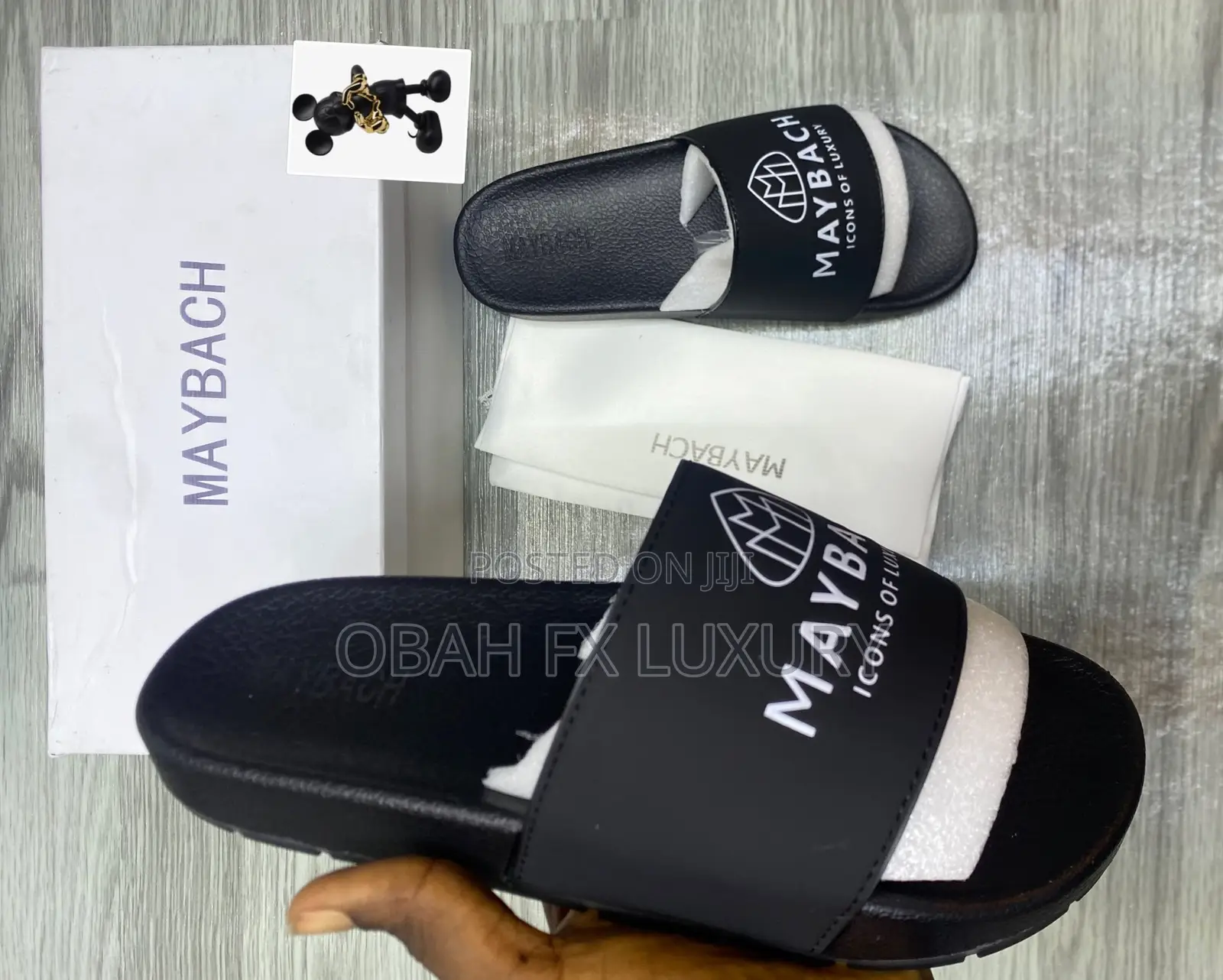 Black Maybach Slides | Now Available in Store