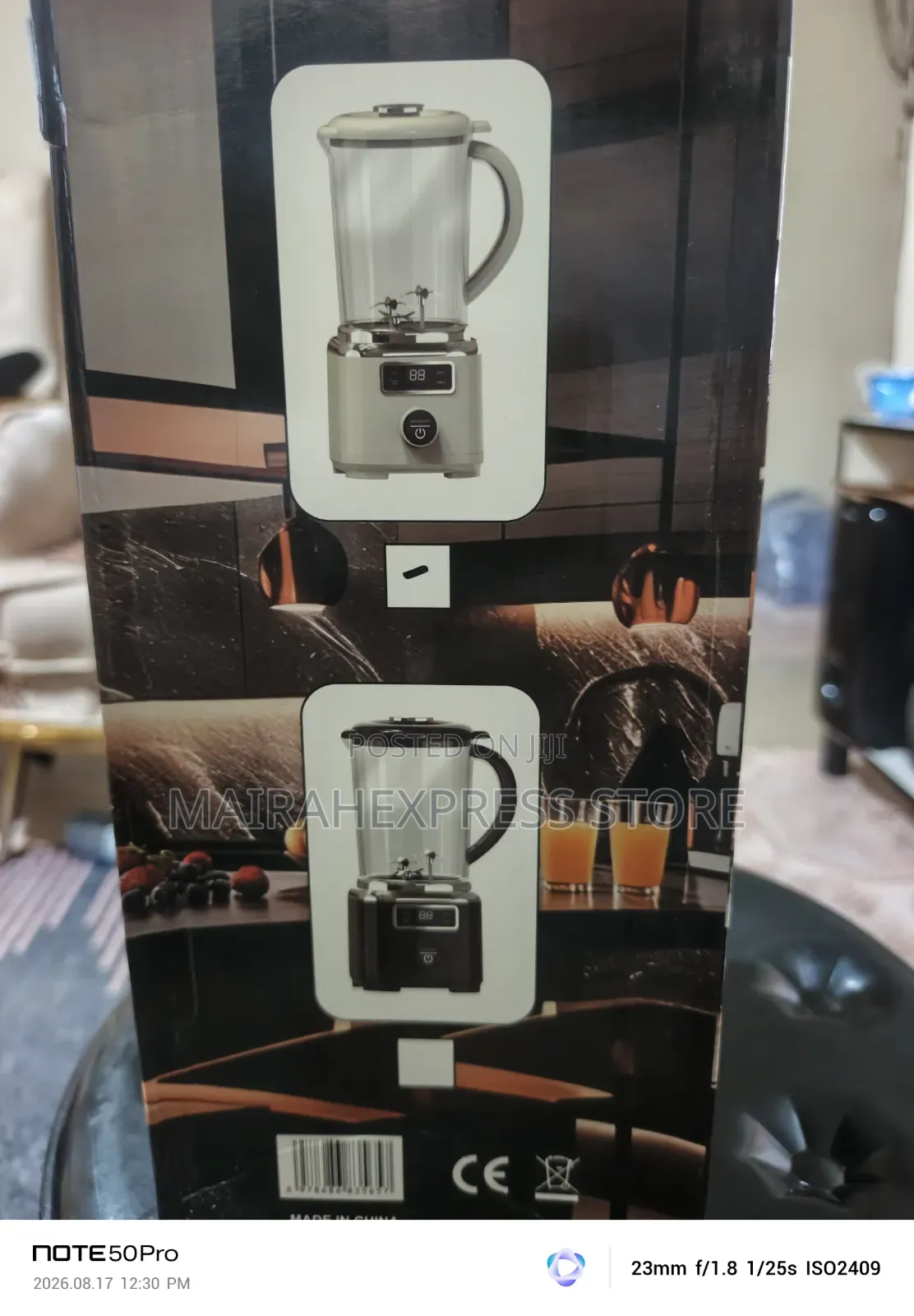 Rechargeable Blender 3 Blades Ice Crushing Wireless Juicer