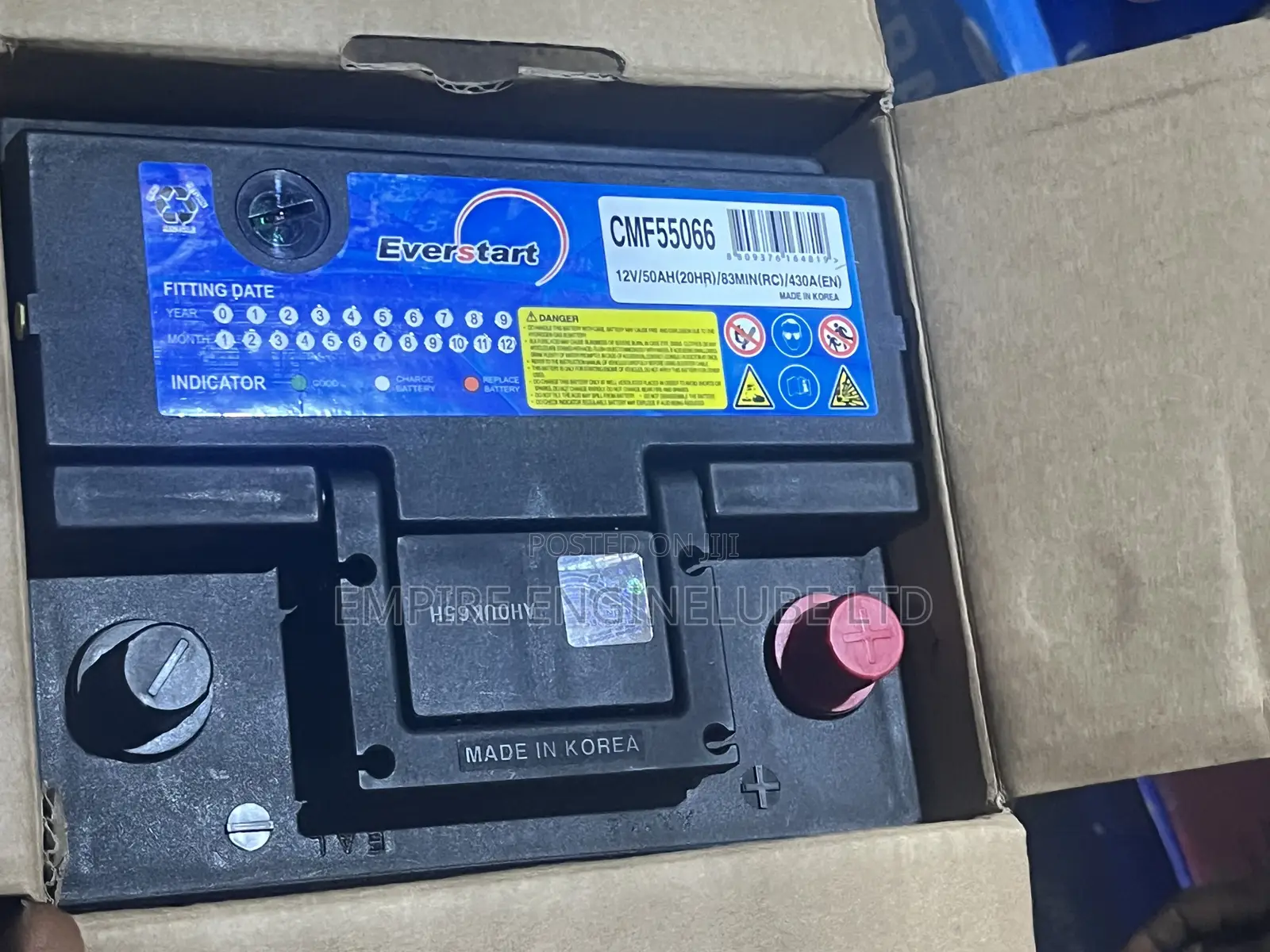 Everstart 12V—50AH