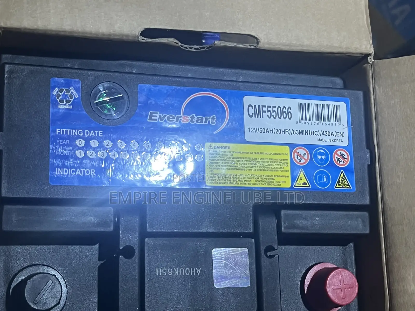 Everstart 12V—50AH